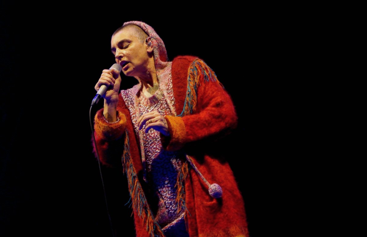 Sinéad O'Connor performing at the Ramsbottom Music Festival on Sunday 15th September 2013.