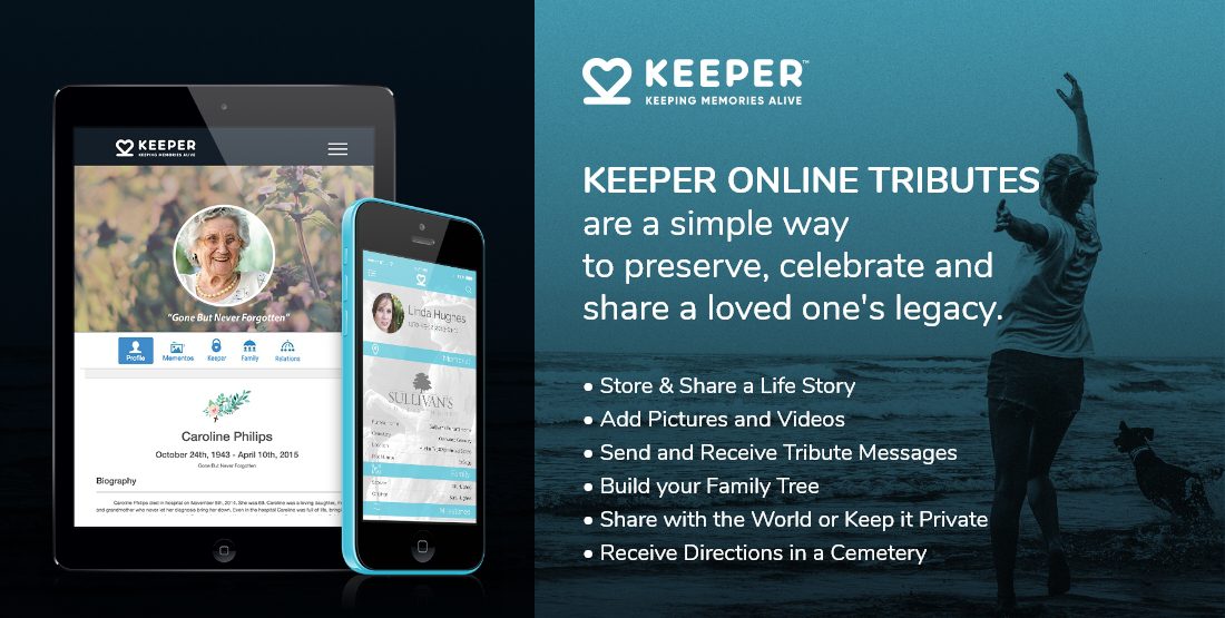 How to Hold a Virtual Memorial Service keeper memorials