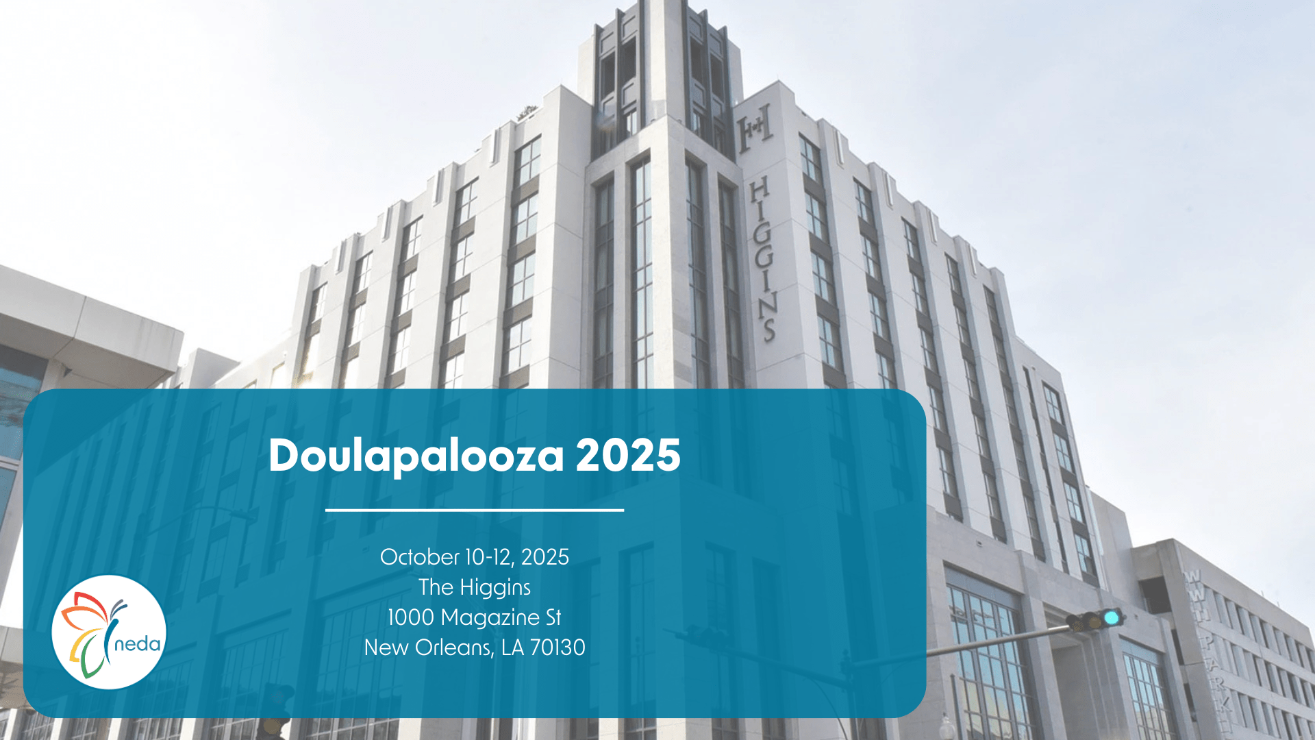 Doulapalooza 2025 sponsorship deck