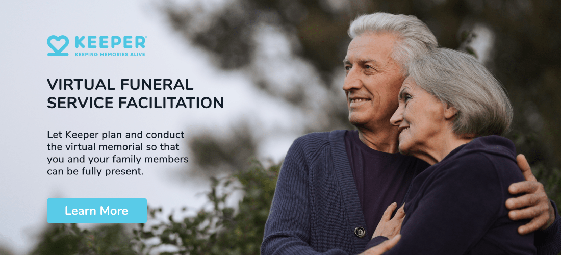 virtual memorial funeral services